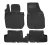 EgriAuto 3D covorașe de cauciuc premium cu capse NORM Nissan Terrano 2WD 2010-2017 4 buc
