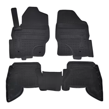   EgriAuto covoare auto premium 3D cu prindere NORM NISSAN Pathfinder R51 2005-2014