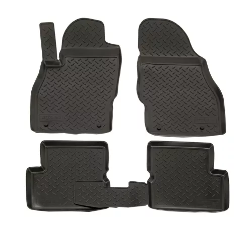 EgriAuto 3D covorașe de cauciuc premium cu capse NORM Opel Corsa D/E 2006-2019 4 buc