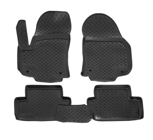 EgriAuto 3D covorașe de cauciuc premium cu capse NORM Opel Zafira B 2005-2011 4 buc