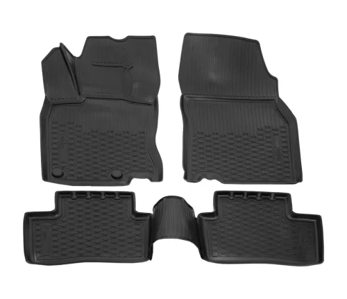 EgriAuto 3D covorașe de cauciuc premium cu capse NORM Renault Kadjar 2015- 4 buc