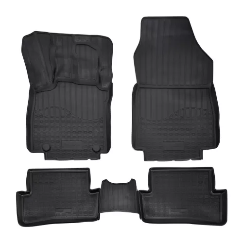 EgriAuto 3D covorașe de cauciuc premium cu capse NORM Renault Clio IV 2012-2019