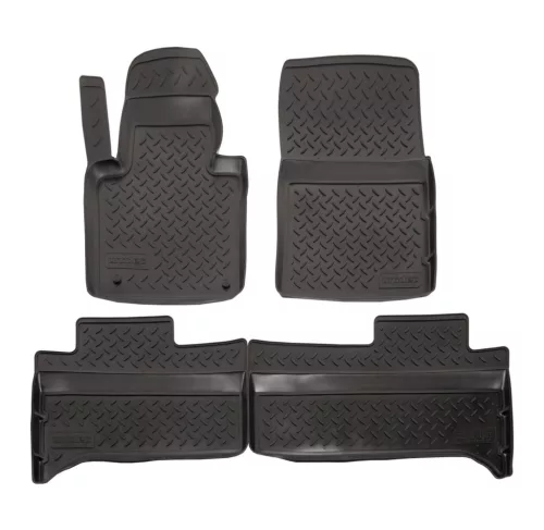 EgriAuto 3D covorașe de cauciuc premium cu capse NORM Land Rover Range Rover 2002-2012 4 buc