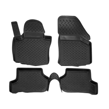   EgriAuto covoare auto 3D premium cu prindere NORM Seat Leon 2005-2012 4 buc.