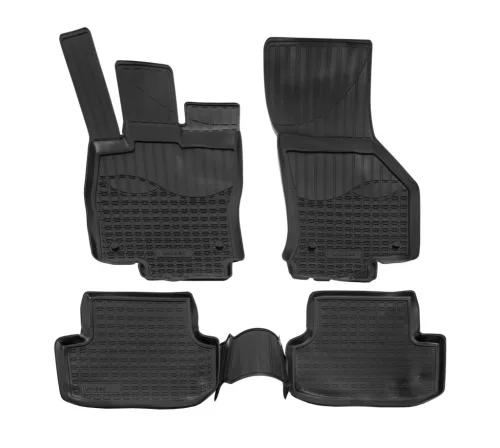 EgriAuto 3D covorașe de cauciuc premium cu capse NORM Seat Leon 2012-2020 4 buc