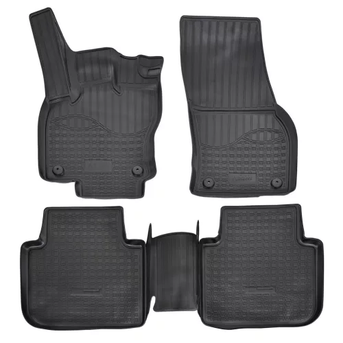 EgriAuto 3D covorașe de cauciuc premium cu capse NORM Seat Tarraco 2018- 5 buc