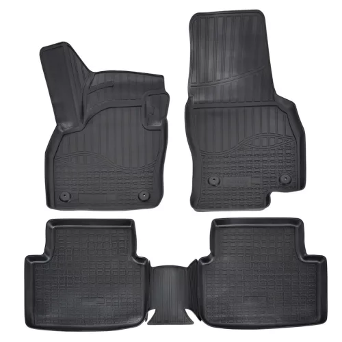 EgriAuto 3D covorașe de cauciuc premium cu capse NORM Skoda Kamiq 2019- 5 buc