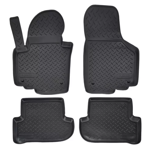 EgriAuto 3D covorașe de cauciuc premium cu capse NORM Skoda Yeti 5L7 2009-2017