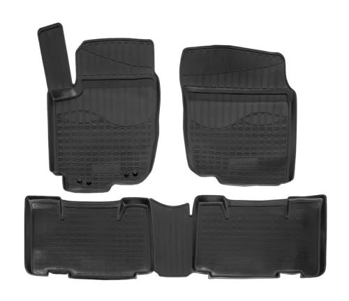 EgriAuto 3D covorașe de cauciuc premium cu capse NORM Toyota Toyota RAV4 2013-2018 4 buc