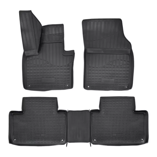 EgriAuto 3D covorașe de cauciuc premium cu capse NORM Volvo XC90 II 2014-