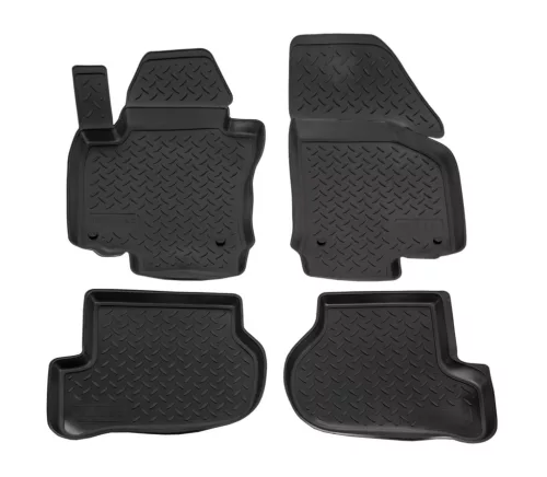 EgriAuto 3D covorașe de cauciuc premium cu capse NORM Volkswagen Golf V/VI 2005-2013 4 buc