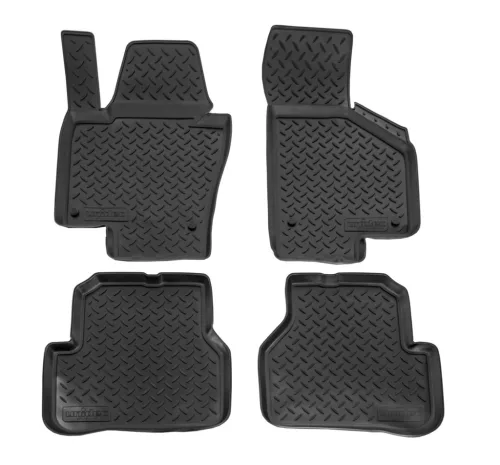 EgriAuto 3D covorașe de cauciuc premium cu capse NORM Volkswagen Passat B6/B7 2005-2015 4 buc