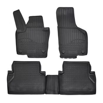   EgriAuto 3D covorașe de cauciuc premium cu capse NORM Volkswagen Sharan II 2010-