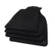 EgriAuto covoraș textil din pluș negre Audi A4 B6/B7 2001-2008 4 buc.