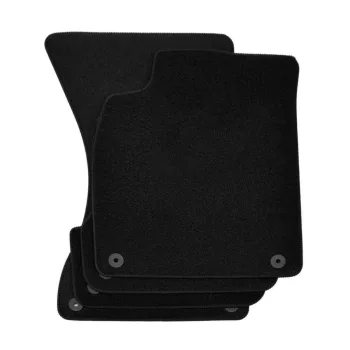   EgriAuto covoraș textil pluș negru Audi A6 C7 2011-2018 4 buc.