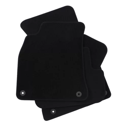 EgriAuto covoraș textil din pluș negre Audi A4 B8 2008-2015 4 buc.