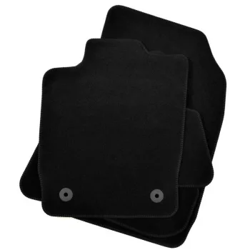   EgriAuto covoraș textil din pluș negre Audi A1 2010-2018 4 buc.