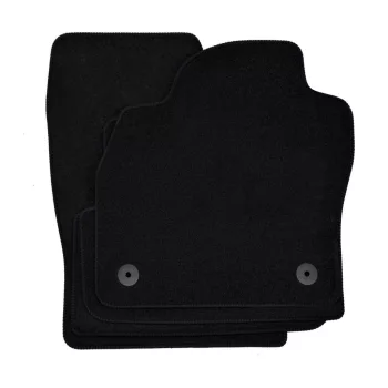  EgriAuto covoraș textil din pluș negre Audi A1 2019-magasabb 4 buc.