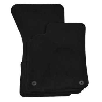  EgriAuto covoraș textil pluș negru Audi A6 C8 2018- mai înalt 4 buc.