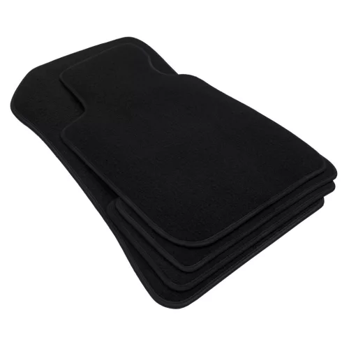 EgriAuto covoraș textil pluș negru Audi A8 D4 2011-2017 4 buc.