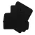 EgriAuto covorașe textile din pluș negru Bmw X5 E70 2007-2012 4 buc