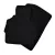 EgriAuto covoraș textil din pluș negru Bmw X3 F25 2010-2017 4 buc.