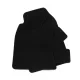 EgriAuto covoraș textil pluș negru Mini Cooper 2001-2006 4 buc.