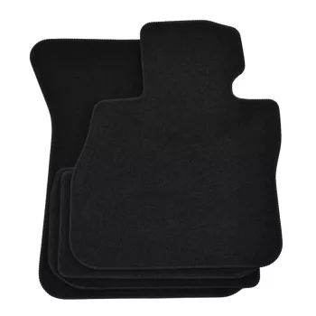   EgriAuto covoraș textil din pluș negru Bmw 1 F40 2019-mai înalt 4 buc.