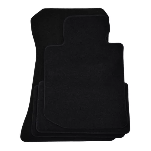 EgriAuto covorașe textile din pluș negru BMW 3 G20 G21 2018-mai înalt 4 buc