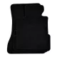EgriAuto covoraș textil din pluș negru Bmw 5 G30 G31 2018-2023 4 buc.