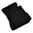 EgriAuto covoraș textil din pluș negru Bmw 5 G30 G31 2018-2023 4 buc.