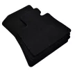 EgriAuto covoraș textil din pluș negru Bmw X6 G06 2020-mai înalt 4 buc.