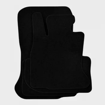   EgriAuto covoraș textil din pluș negru Bmw 6 F06 2018-2021 4 buc.