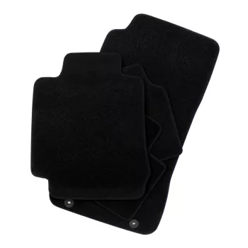   EgriAuto covoraș textil pluș negru Mini Cooper 2014- mai înalt 2 buc.