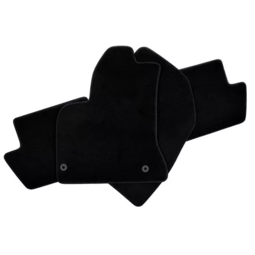 EgriAuto covorașe textile din pluș negru Citroen C4 Picasso 5seat 2006-2013 4 buc