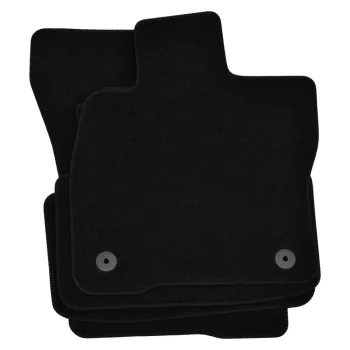   EgriAuto covorașe textile din pluș negru Citroen C5 Aircross 2018-mai înalt 4 buc