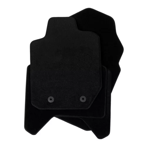 EgriAuto covorașe textile din pluș negru Ford Ranger T6/T7 2013-mai înalt 4 buc