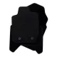 EgriAuto covorașe textile din pluș negru Ford Ranger T6/T7 2013-mai înalt 4 buc