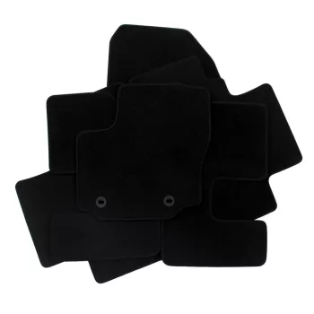   EgriAuto covoraș textil pluș negru FORD S-Max 2006-2015 6 buc.