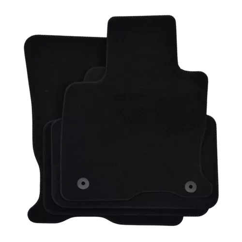 EgriAuto covoraș textil pluș negru FORD Kuga PHEV 2020-mai înalt 4 buc.