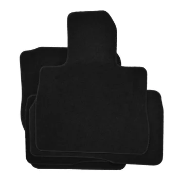   EgriAuto covoraș textil pluș negru FORD Explorer 2019-mai înalt 4 buc.