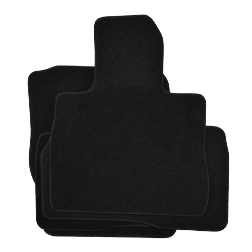 EgriAuto covoraș textil pluș negru FORD Explorer 2019-mai înalt 4 buc.