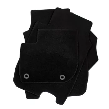   EgriAuto covoraș textil din pluș negru HONDA HRV 2015-mai înalt 4 buc.