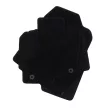 EgriAuto covoraș textil din pluș negru Mazda CX5 2012-2016 4 buc.