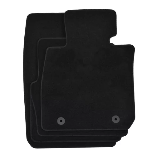 EgriAuto covoraș textil din pluș negru Mazda CX-3 2015-mai înalt 4 buc.