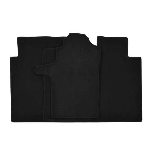 EgriAuto covorașe textile din pluș negru Mercedes Vito 2014-mai înalt 4 buc