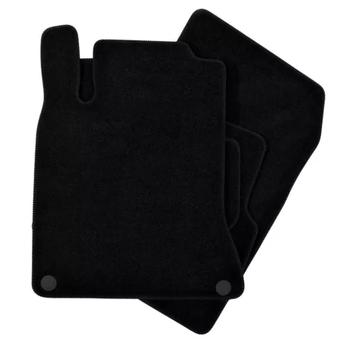 EgriAuto covorașe textile din pluș negru Mercedes GLA X156 2013-2020 4 buc