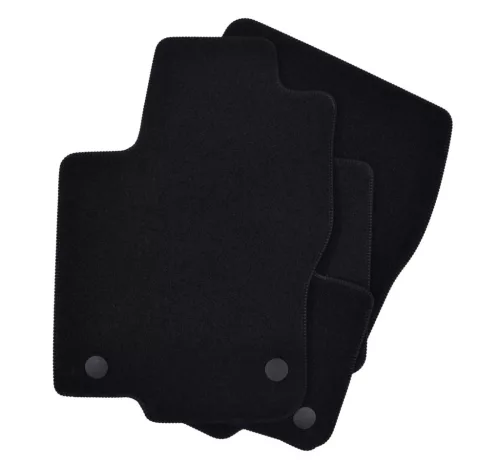 EgriAuto covoraș textil din pluș negru MERCEDES GLE coupe C292 2015-2020 4 buc.