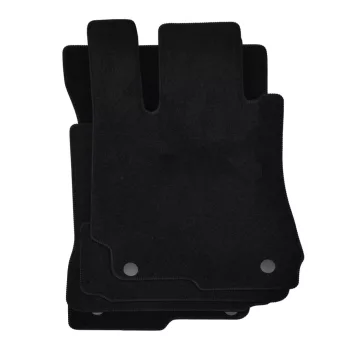   EgriAuto covoraș textil din pluș negru MERCEDES S W221 2005-2013 4 buc.