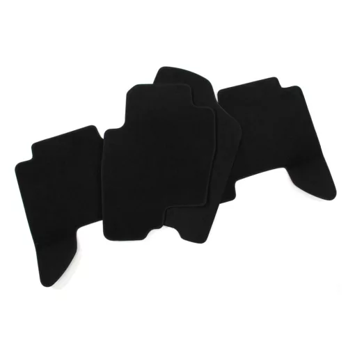 EgriAuto covoraș textil din pluș negru NISSAN Pathfinder 2005-2014 4 buc.